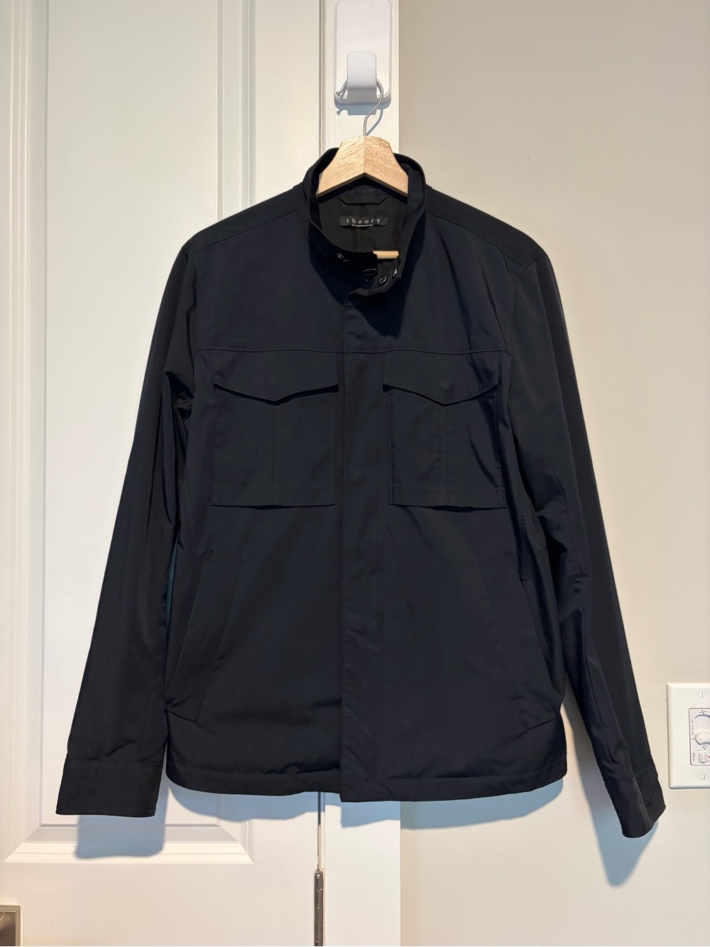 Theory Black Utility Jacket